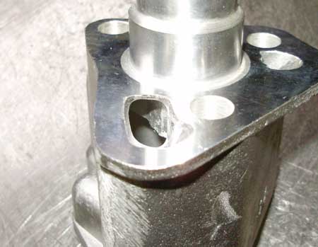 Pump Port Opening Modified
