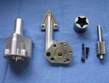 Disassembled Oil Pump